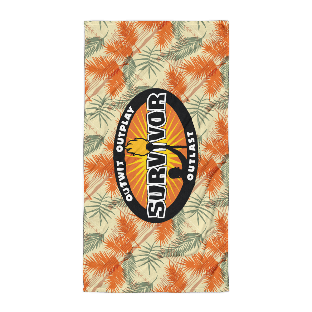Survivor Tribal Print Beach Towel - Paramount Shop
