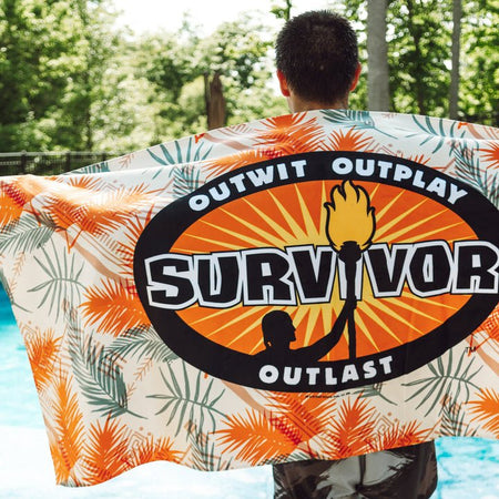 Survivor Tribal Print Beach Towel - Paramount Shop