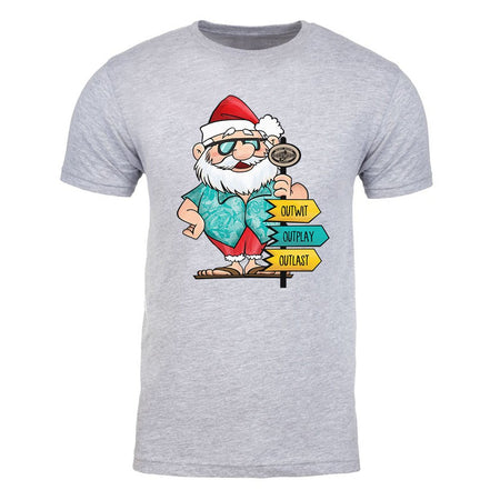 Survivor Tropical Santa Adult Short Sleeve T - Shirt - Paramount Shop