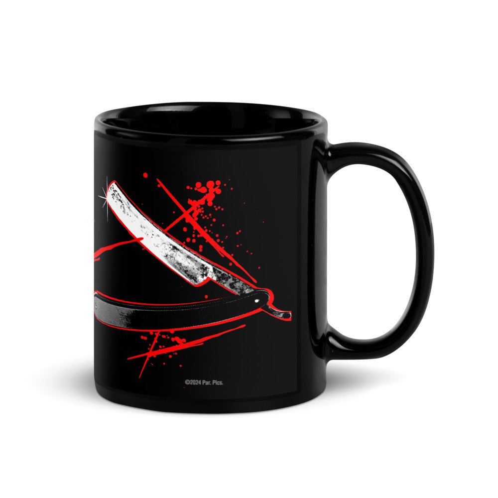 Sweeney Todd Close Shave Black Mug - Paramount Shop