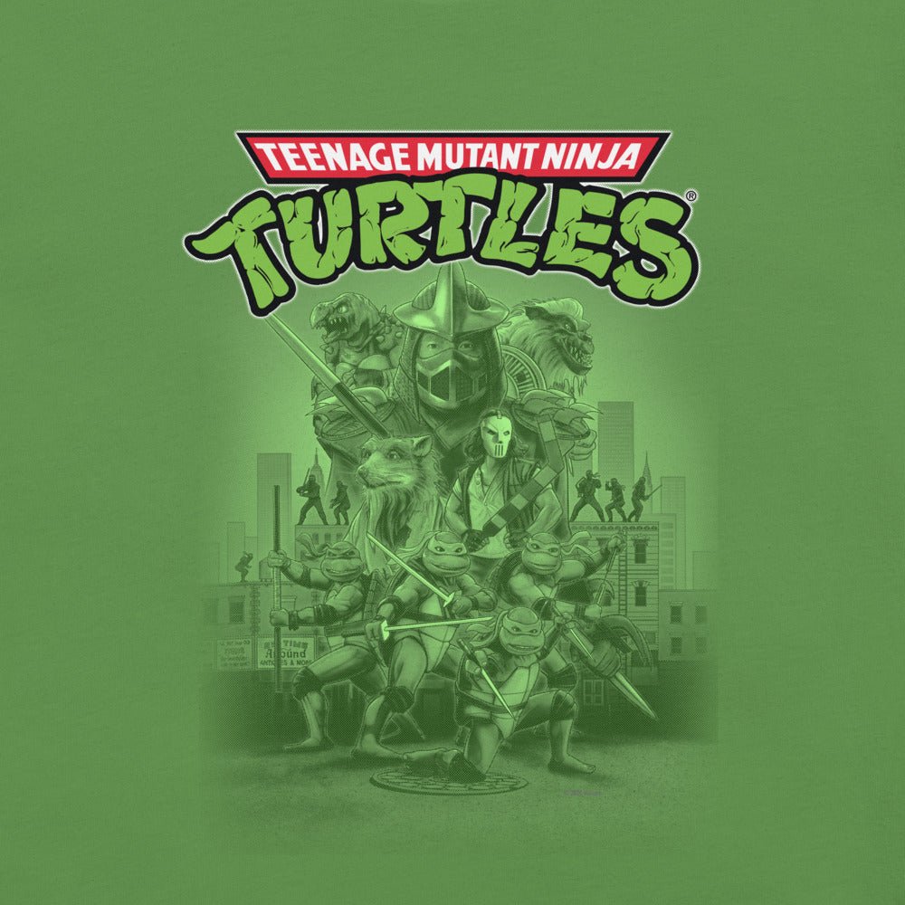 Teenage Mutant Ninja Turtles 40th Anniversary Cast Unisex T - Shirt - Paramount Shop