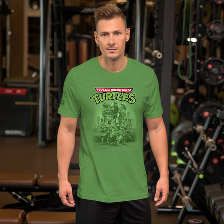 Teenage Mutant Ninja Turtles 40th Anniversary Cast Unisex T - Shirt - Paramount Shop