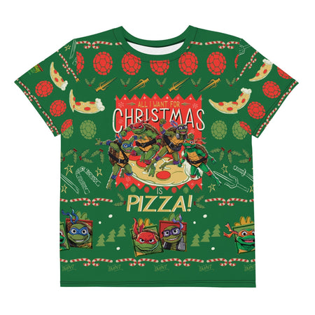 Teenage Mutant Ninja Turtles Christmas Kids T - shirt - Paramount Shop