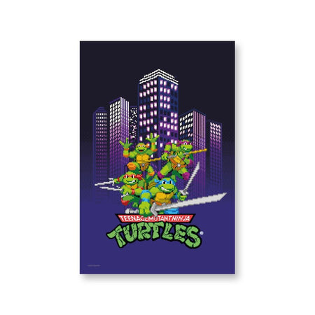 Teenage Mutant Ninja Turtles City Arcade Premium Matte Paper Poster - Paramount Shop