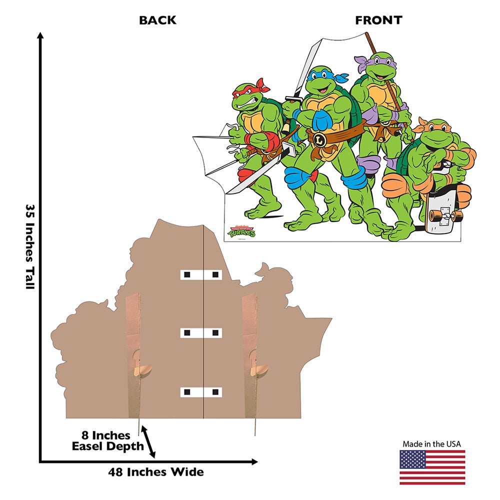 Teenage Mutant Ninja Turtles Group Standee - Paramount Shop