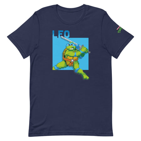Teenage Mutant Ninja Turtles Leo Arcade Ninja Adult Short Sleeve T - Shirt - Paramount Shop