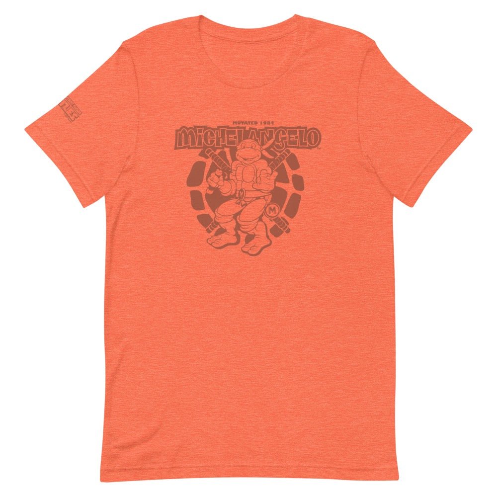 Teenage Mutant Ninja Turtles Michelangelo Adult Short Sleeve T - Shirt - Paramount Shop