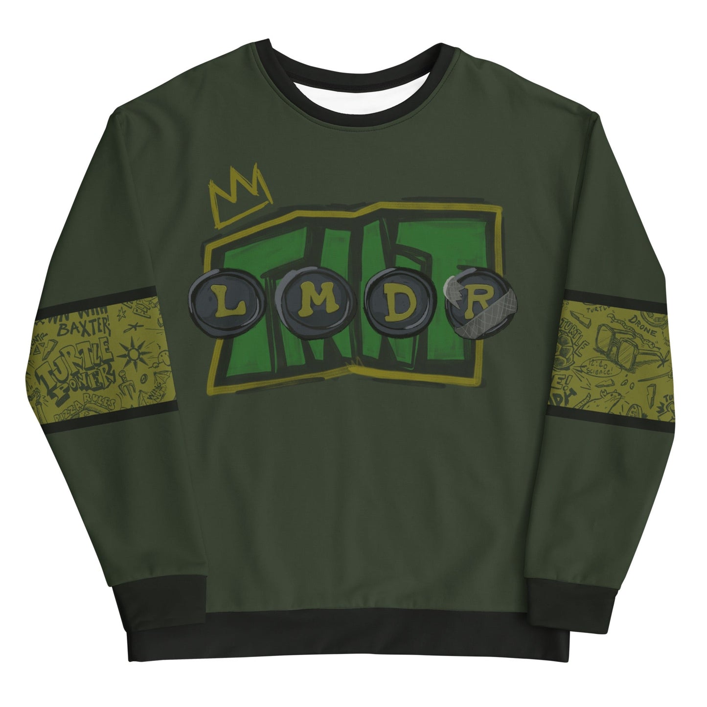 Teenage Mutant Ninja Turtles: Mutant Mayhem Belt Badge Sweatshirt - Paramount Shop