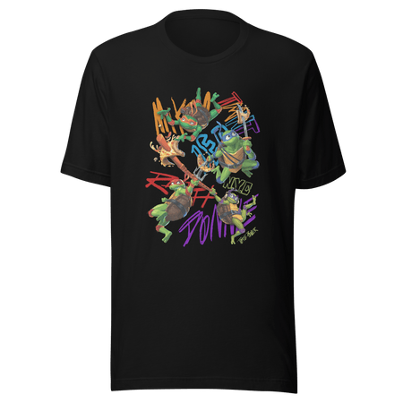 Teenage Mutant Ninja Turtles: Mutant Mayhem Pizza Adult Short Sleeve T - Shirt - Paramount Shop