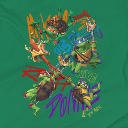 Teenage Mutant Ninja Turtles: Mutant Mayhem Pizza Kids T - Shirt - Paramount Shop