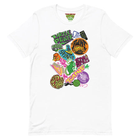 Teenage Mutant Ninja Turtles: Mutant Mayhem Sticker Medley T - Shirt - Paramount Shop