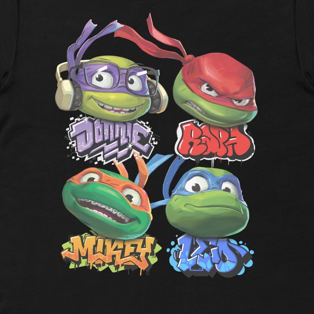 Teenage Mutant Ninja Turtles: Mutant Mayhem Turtle Heads T - Shirt - Paramount Shop