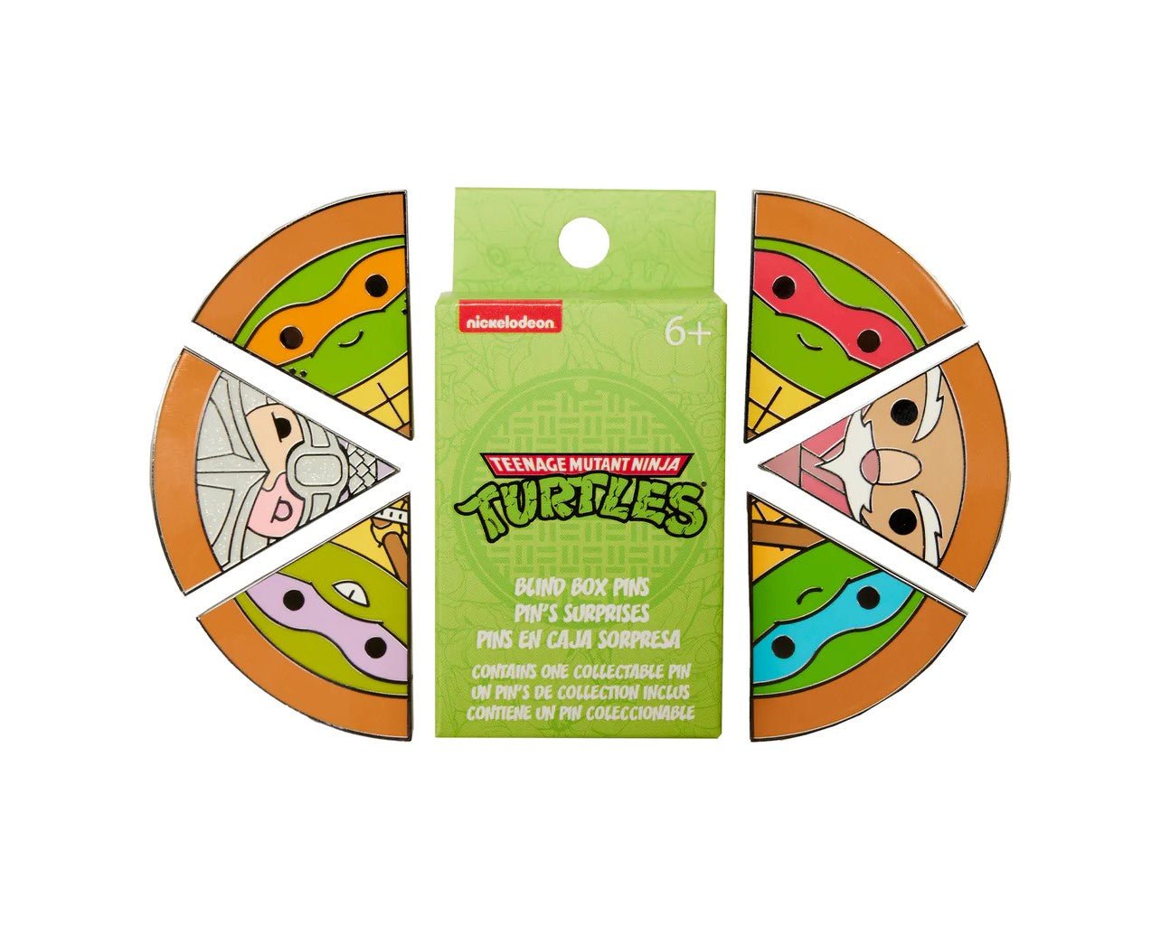 Teenage Mutant Ninja Turtles Pizza Slices Blind Box Pins - Paramount Shop