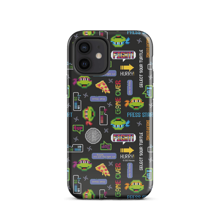 Teenage Mutant Ninja Turtles Video Game Pattern Tough Phone Case - iPhone - Paramount Shop