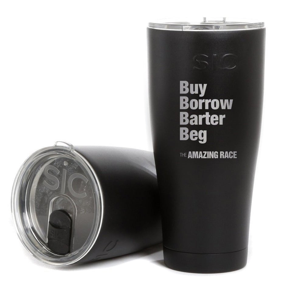 The Amazing Race Barter Laser Engraved SIC Tumbler - Paramount Shop