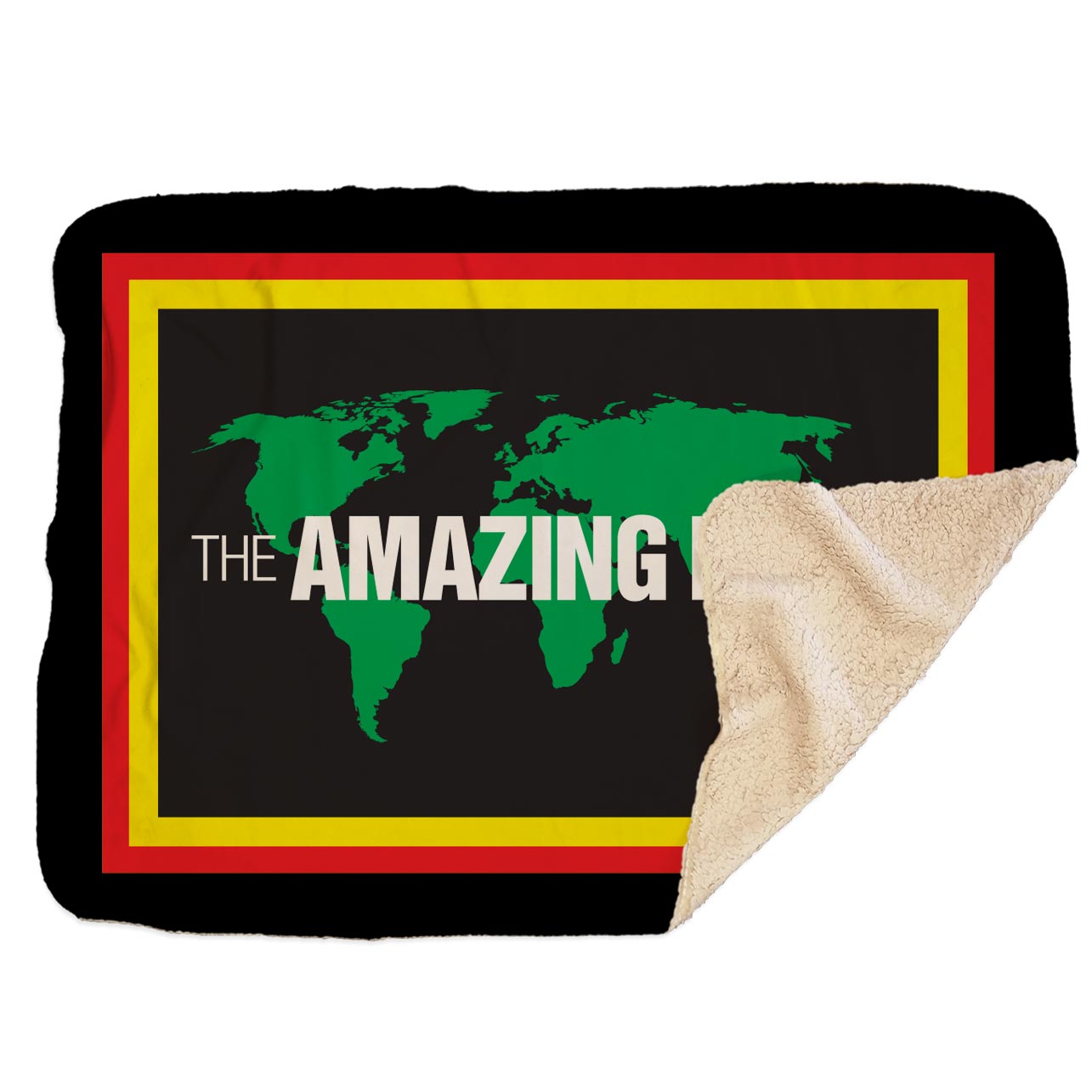 The Amazing Race Pit Stop Sherpa Blanket - Paramount Shop