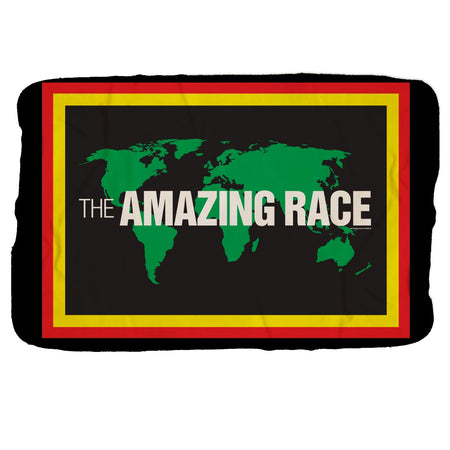 The Amazing Race Pit Stop Sherpa Blanket - Paramount Shop