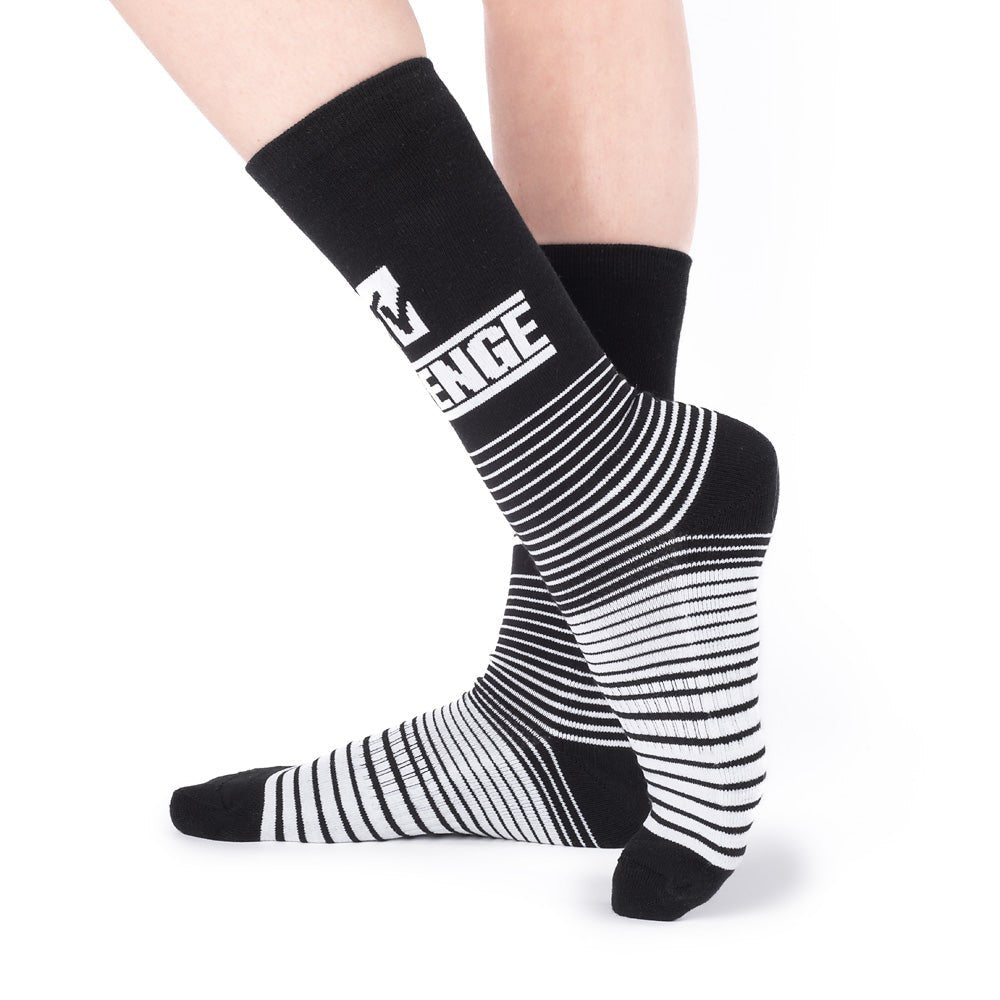 The Challenge Athletic Stripe Crew Socks - Paramount Shop