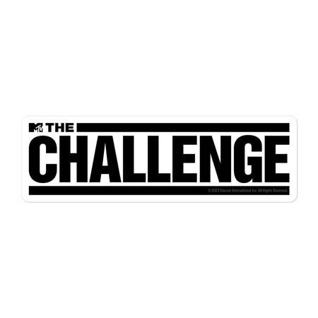 The Challenge Die Cut Sticker - Paramount Shop