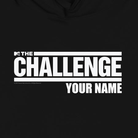 The Challenge Logo Personalized Adult Hoodie - Paramount Shop