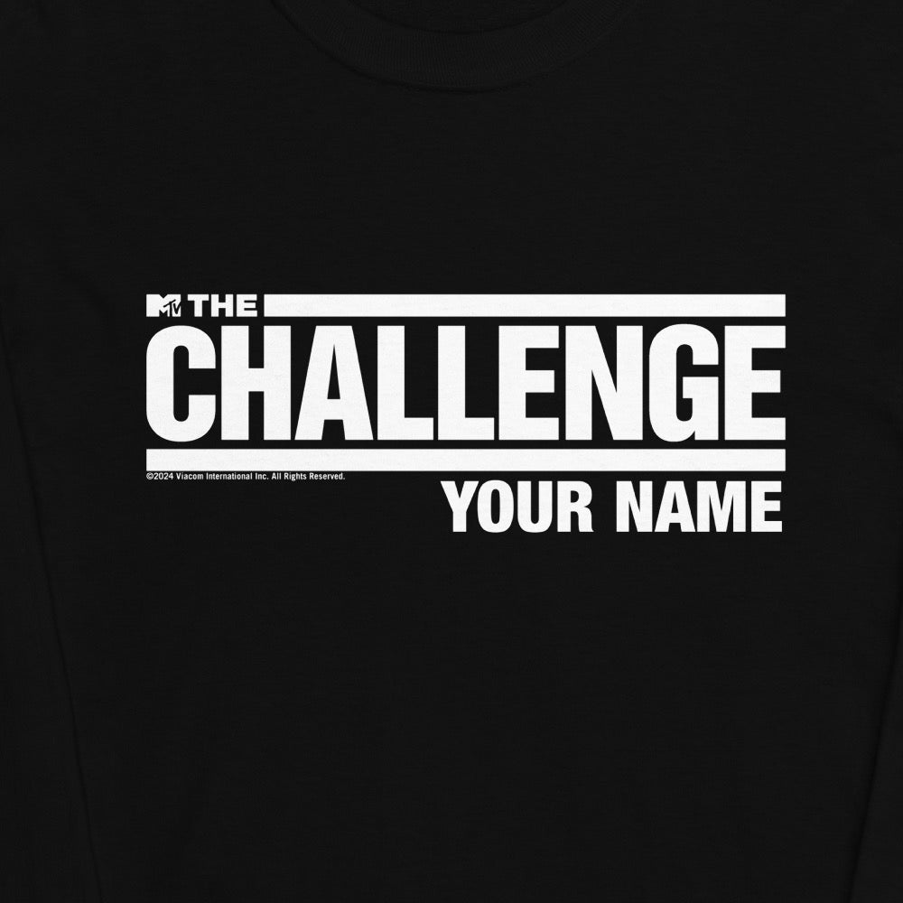 The Challenge Personalized Unisex Long Sleeve T - Shirt - Paramount Shop