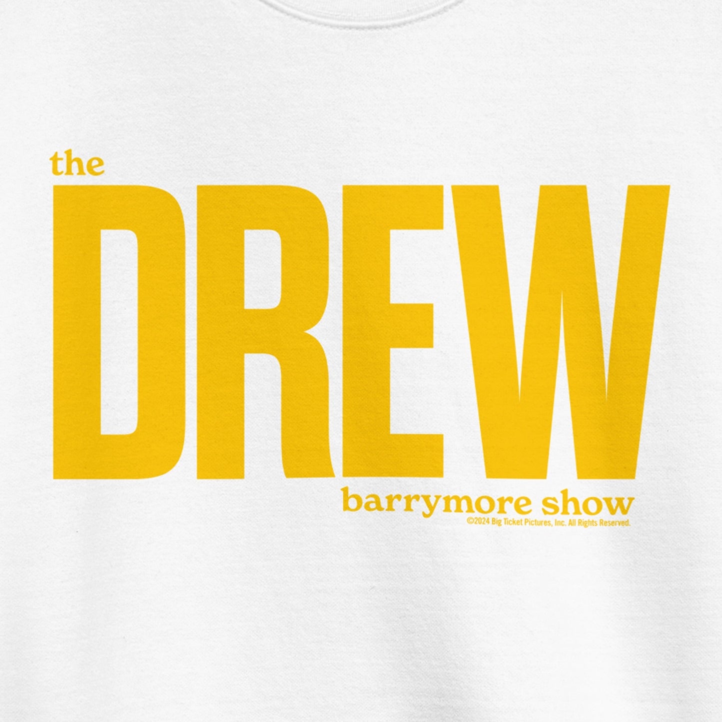 The Drew Barrymore Show Logo Unisex Crewneck Sweatshirt - Paramount Shop