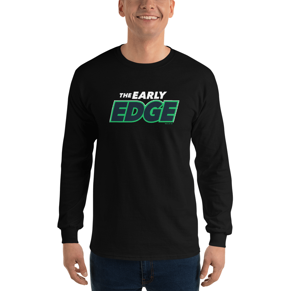 The Early Edge Podcast Logo Adult Long Sleeve T - Shirt - Paramount Shop