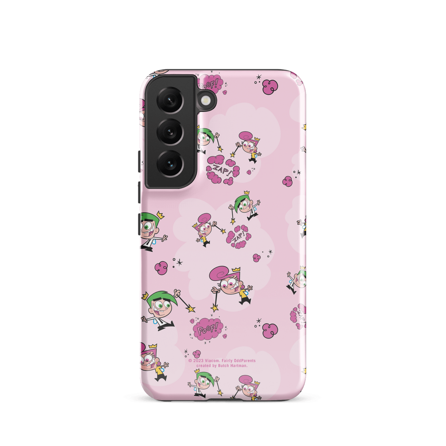 The Fairly OddParents Zap! Pattern Tough Phone Case - Samsung - Paramount Shop