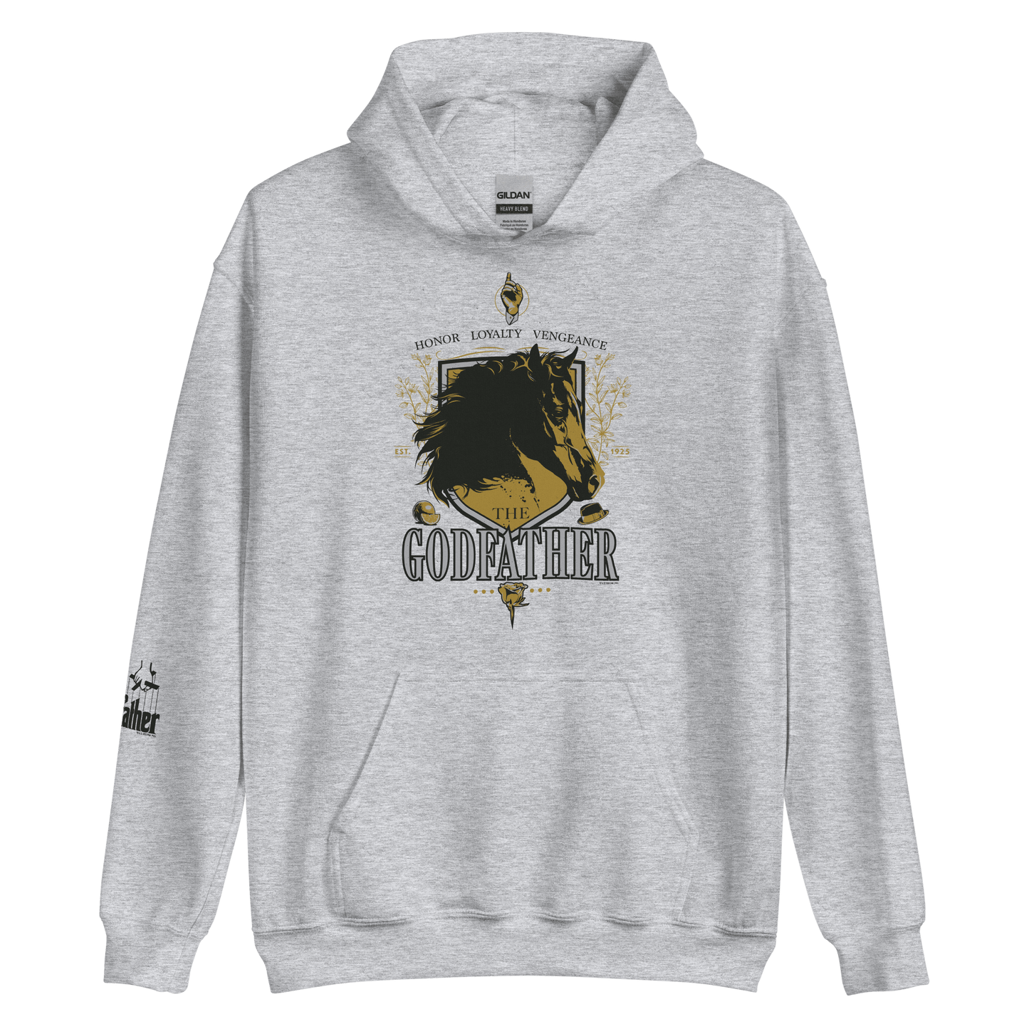 The Godfather "Honor Loyalty Vengeance" Hooded Sweatshirt - Paramount Shop