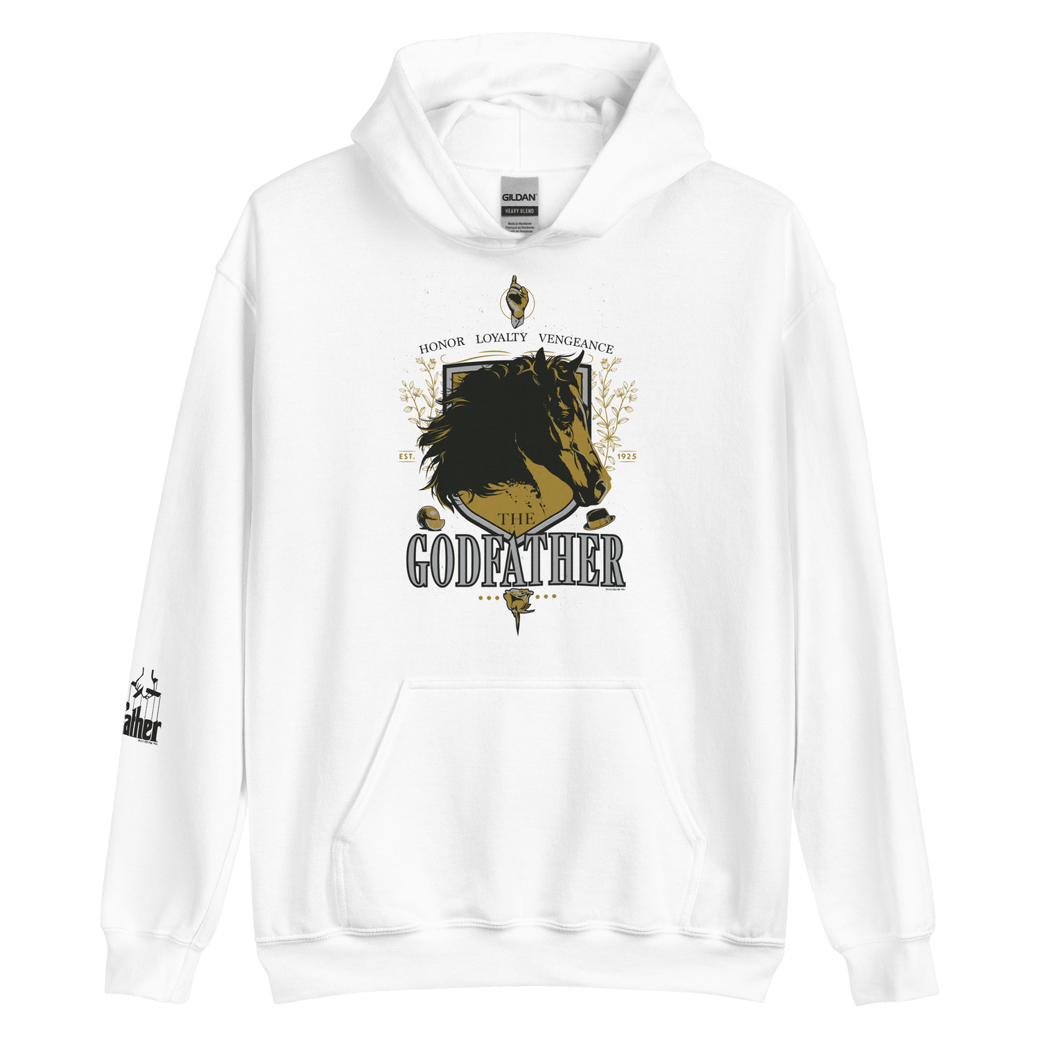 The Godfather "Honor Loyalty Vengeance" Hooded Sweatshirt - Paramount Shop