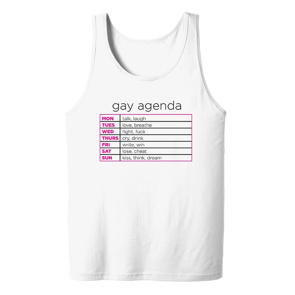 The L Word Gay Agenda Adult Tank Top - Paramount Shop