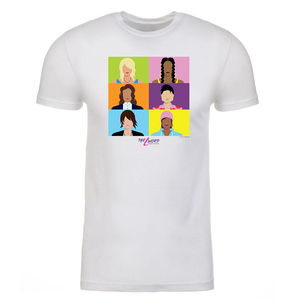 The L Word: Generation Q Faces Adult Short Sleeve T - Shirt - Paramount Shop