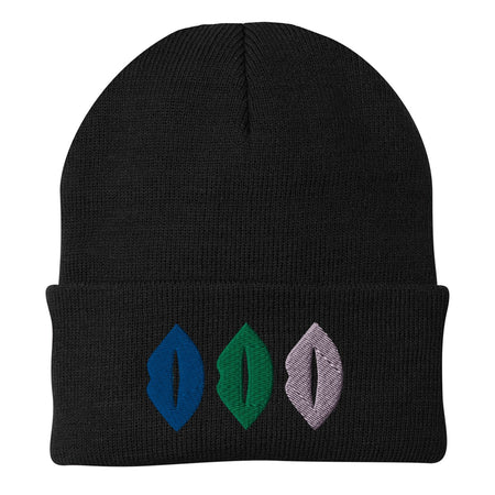 The L Word: Generation Q The Alice Show Lips Embroidered Beanie - Paramount Shop