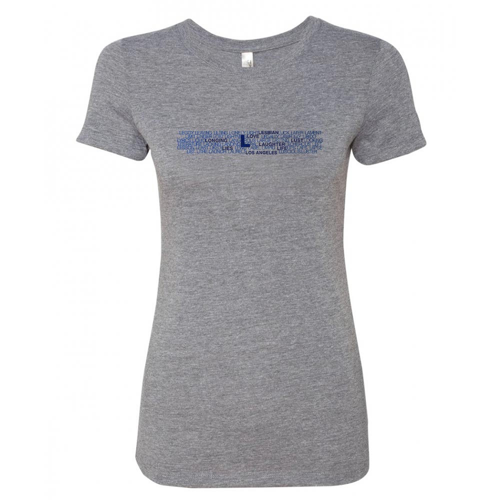 The L Word The L Words Women's Tri - Blend T - Shirt - Paramount Shop