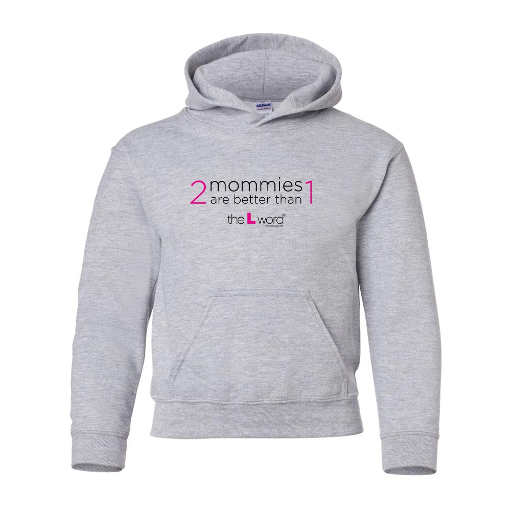 The L Word The More Mommies the Better Kids Hooded Sweatshirt - Paramount Shop