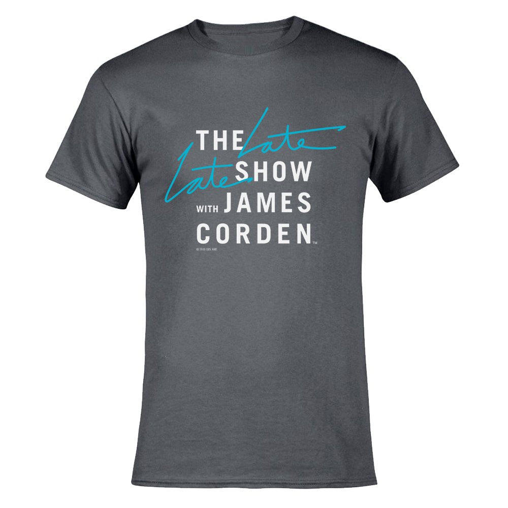 The Late Late Show with James Corden Logo Adult Short Sleeve T - Shirt - Paramount Shop