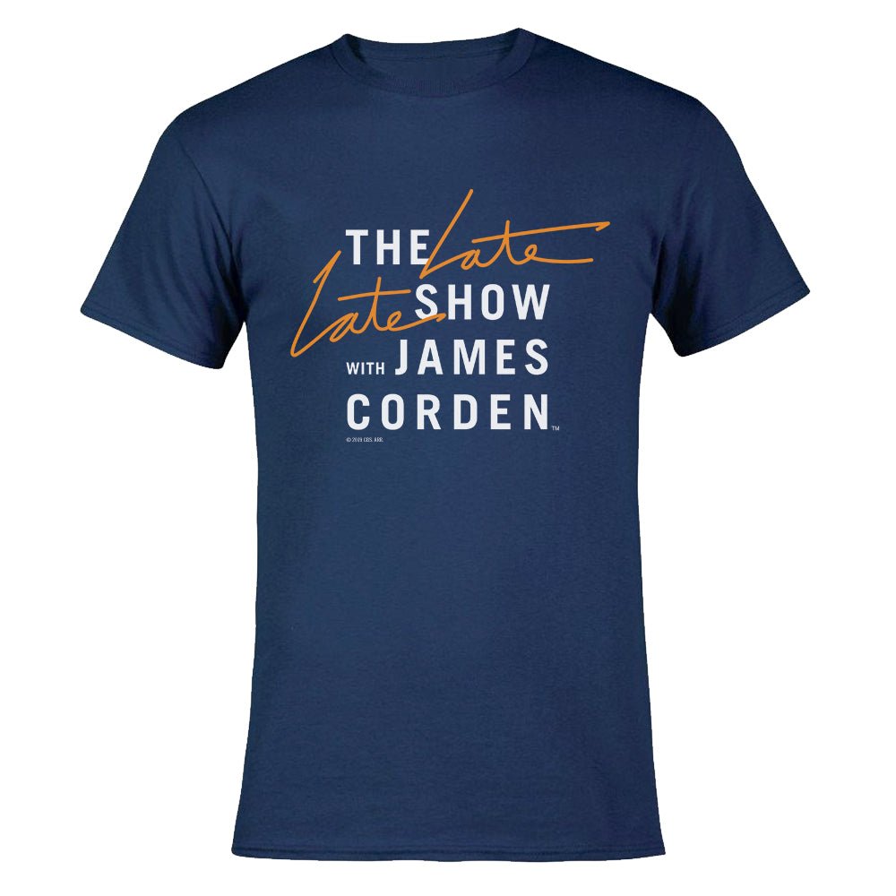 The Late Late Show with James Corden Logo Adult Short Sleeve T - Shirt - Paramount Shop