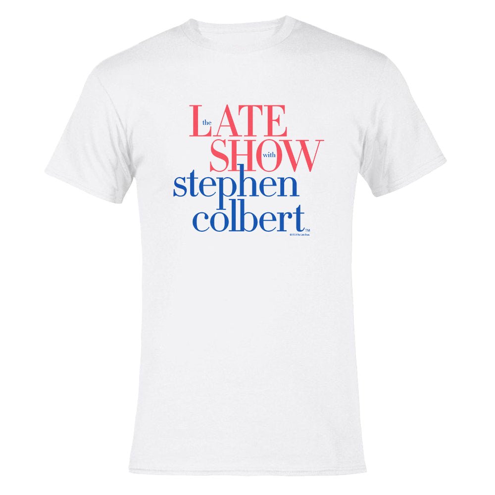 The Late Show with Stephen Colbert Adult Short Sleeve T - Shirt - Paramount Shop