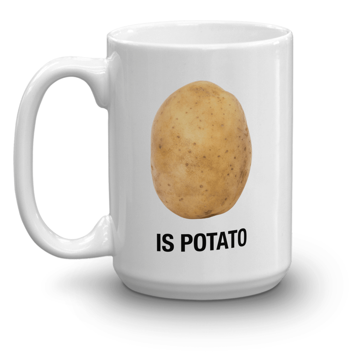 The Late Show with Stephen Colbert Is Potato Charity White Mug - Paramount Shop