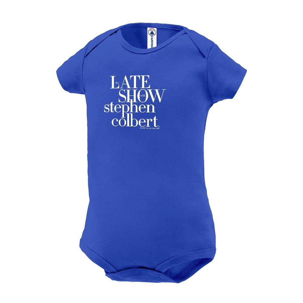 The Late Show with Stephen Colbert Logo Baby Bodysuit - Paramount Shop
