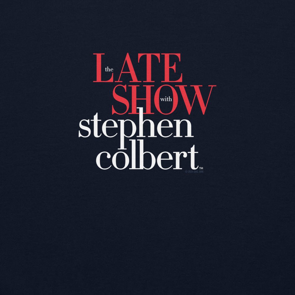 The Late Show with Stephen Colbert Logo Fleece Crewneck Sweatshirt - Paramount Shop