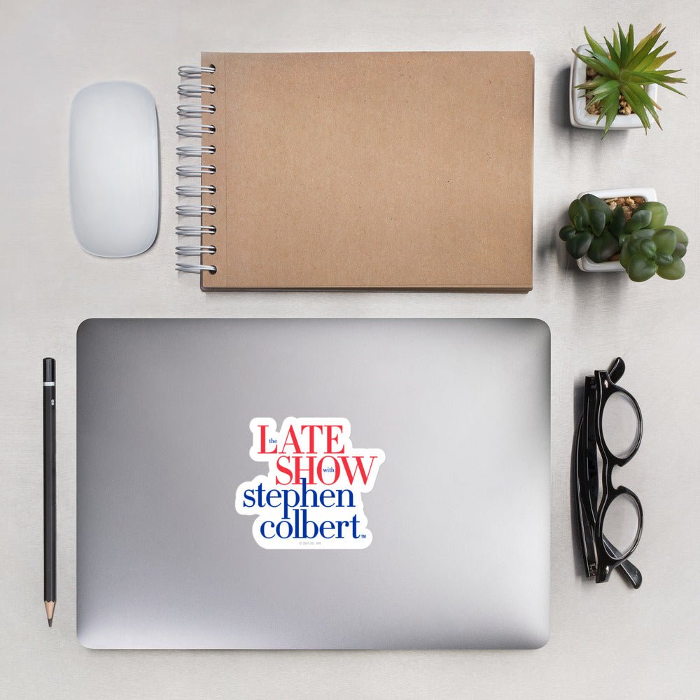 The Late Show with Stephen Colbert Logo Sticker - Paramount Shop