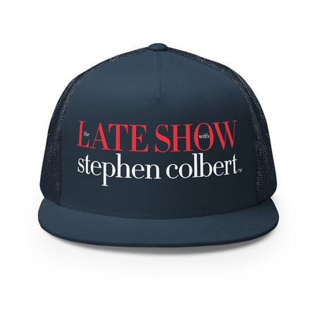 The Late Show with Stephen Colbert Logo Trucker Hat - Paramount Shop