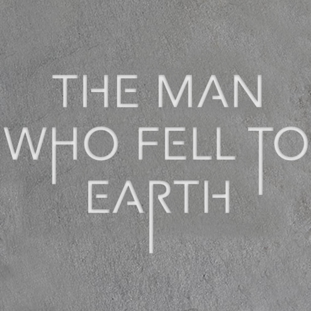 The Man Who Fell to Earth Logo Slate Coasters - Paramount Shop