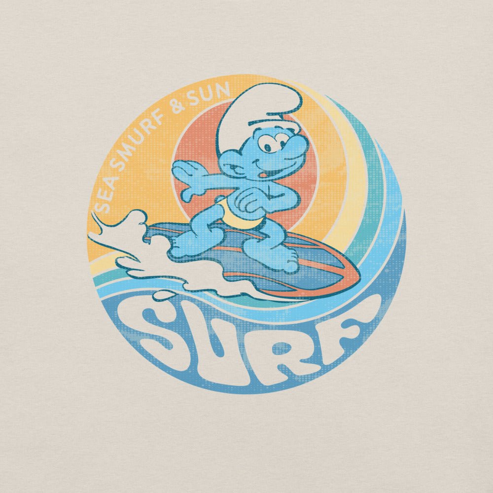 The Smurfs Sea Smurf And Sun Surf Unisex T-Shirt - Paramount Shop