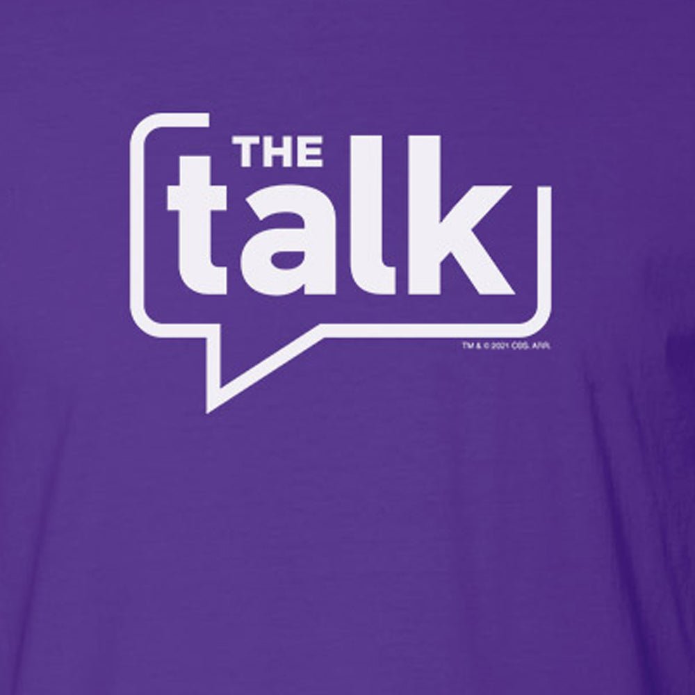 The Talk Season 12 White Logo Adult Short Sleeve T - Shirt - Paramount Shop