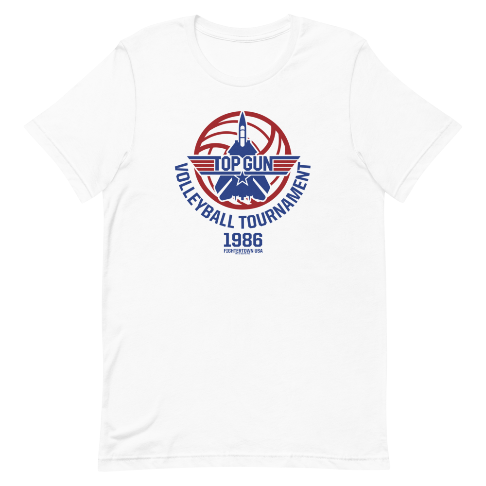 Top Gun Fighter Town USA 1986 Volleyball Tournament Unisex Premium T - Shirt - Paramount Shop