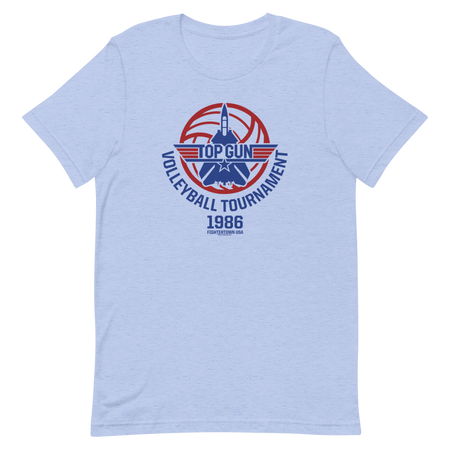 Top Gun Fighter Town USA 1986 Volleyball Tournament Unisex Premium T - Shirt - Paramount Shop