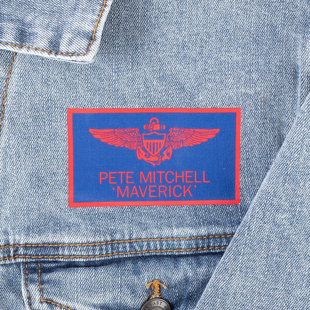 Top Gun Printed Denim Jacket - Paramount Shop