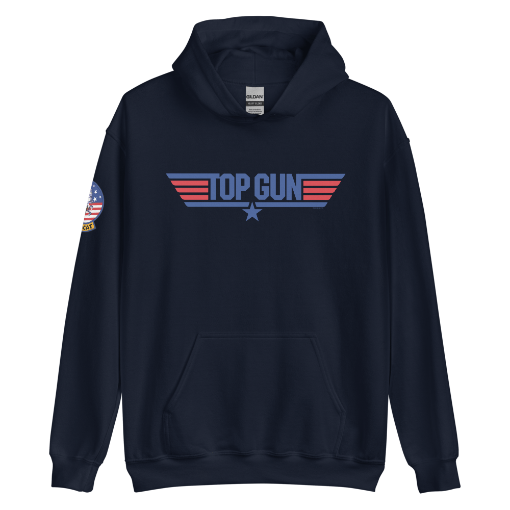 Top Gun Red & Blue Hooded Sweatshirt - Paramount Shop